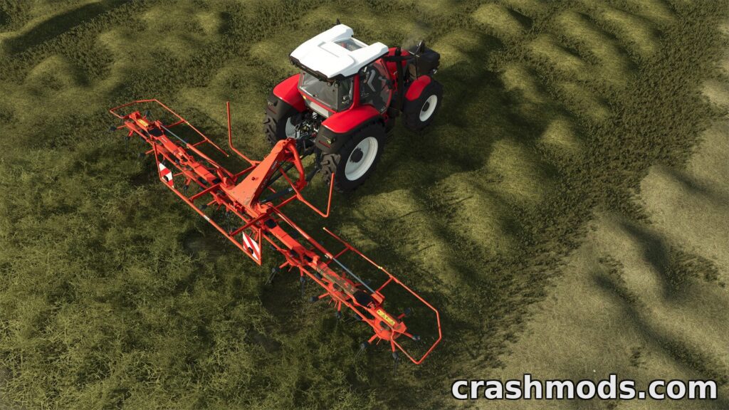 Kuhn GF 8712 – 8.7 m Tedder Farming Simulator 25 mod screenshot