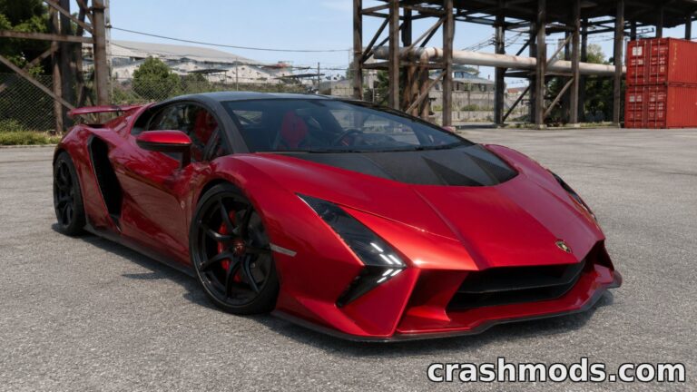 Lamborghini Auténtica and Invencible – V12 Aventador Pair BeamNG.drive mod screenshot