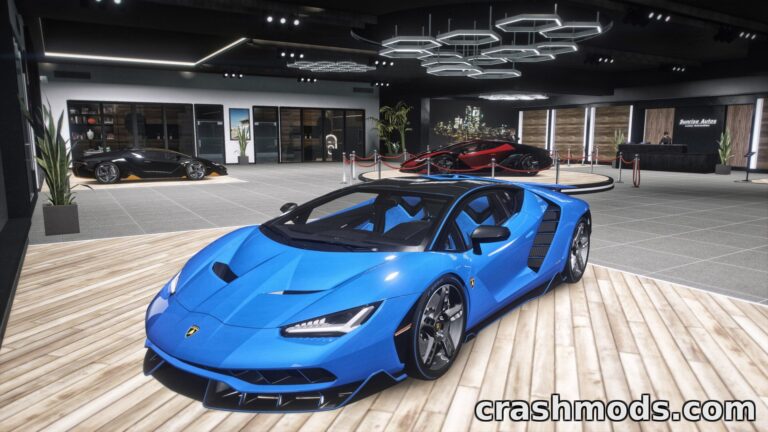 Lamborghini Centenario LP 770-4 – Add-On Hypercar with Tuning Grand Theft Auto 5 mod screenshot