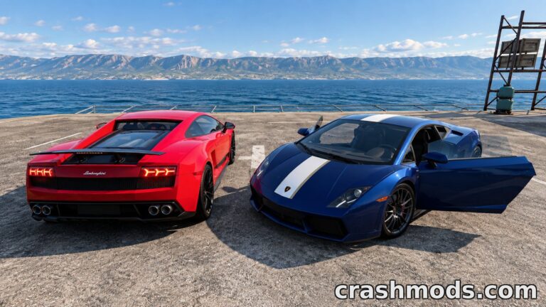 Lamborghini Gallardo – Supercar with 13 Configurations BeamNG.drive mod screenshot