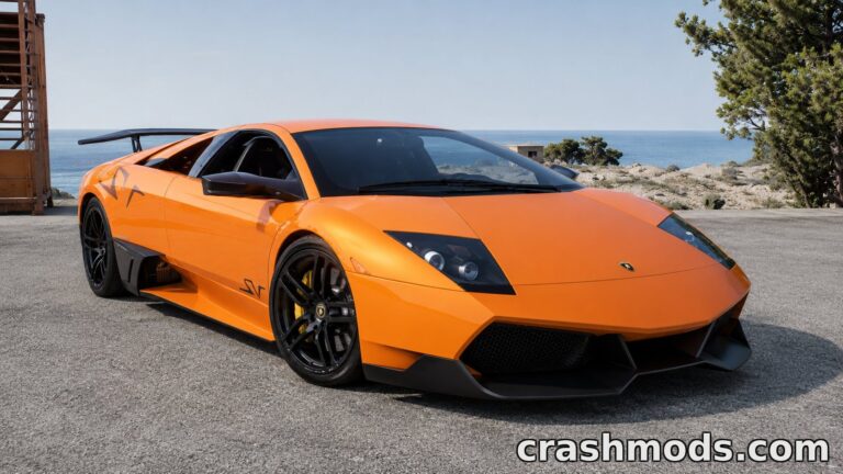 Lamborghini Murcielago – 12 Configurations and Custom Sounds BeamNG.drive mod screenshot