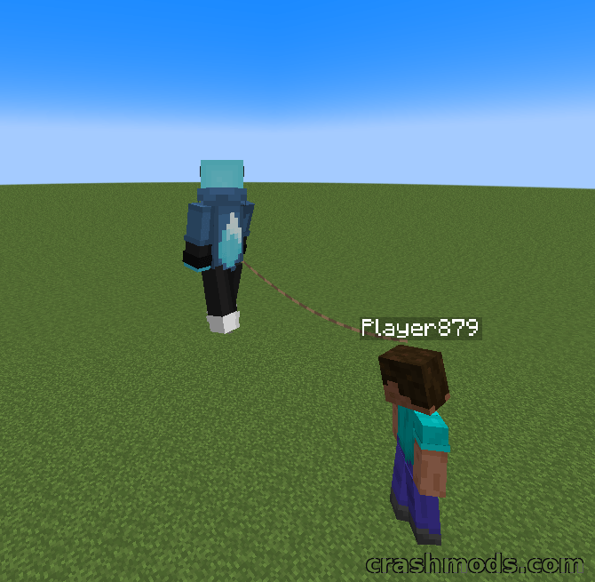 Leashable Players – Tie a Lead to Your Friends Minecraft mod screenshot
