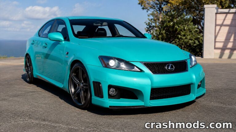 Lexus IS F – 16 Configurations with Tuning Options BeamNG.drive mod screenshot