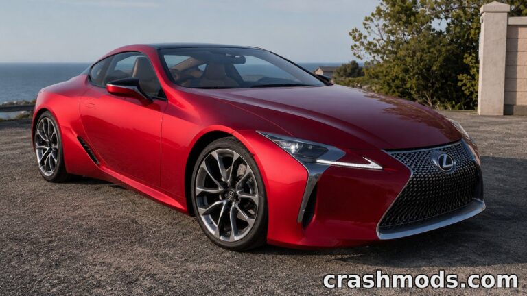 Lexus LC 2017-2025 – 7 Configurations and 4 Body Kits BeamNG.drive mod screenshot