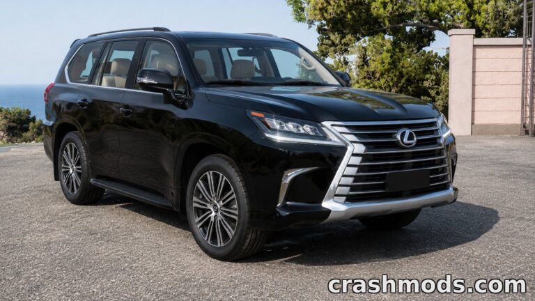 Lexus LX570 2017 – Arabic Tuning and 6 Configurations BeamNG.drive mod screenshot