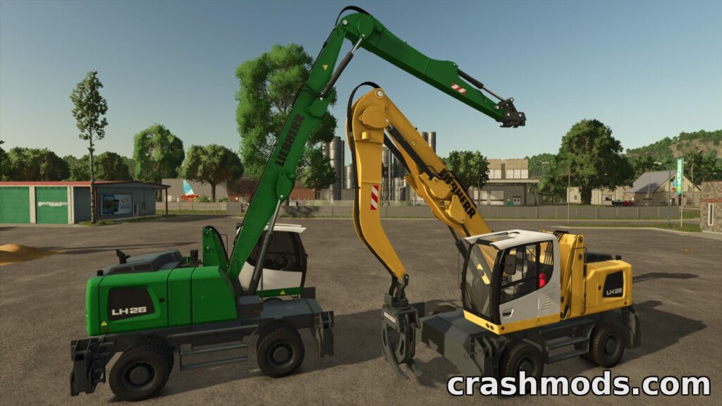 Liebherr LH26 – Multifunction Forestry Excavator Farming Simulator 25 mod screenshot