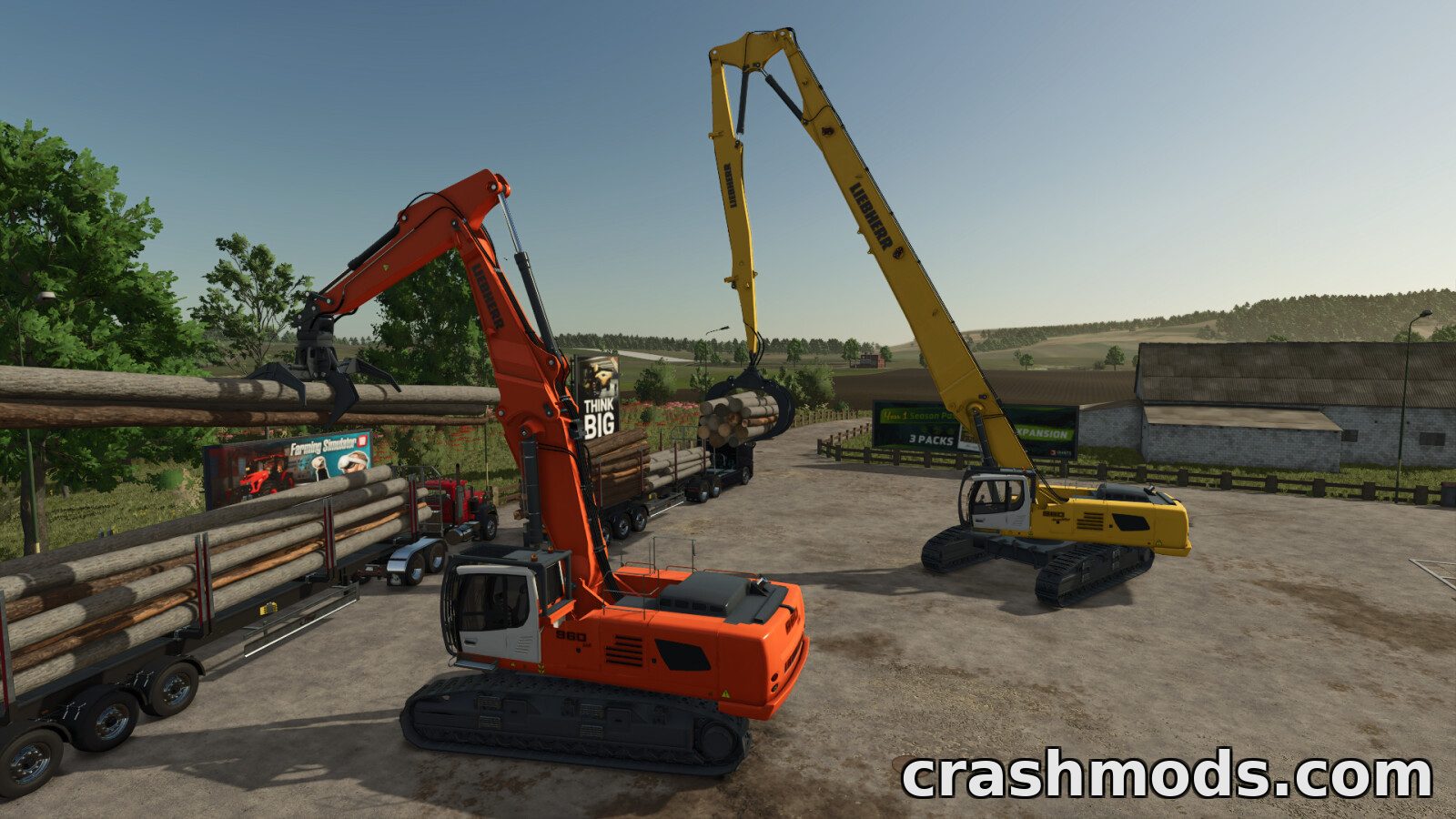 Liebherr R960 – SME and Demolition Excavator Pack – screenshot 2