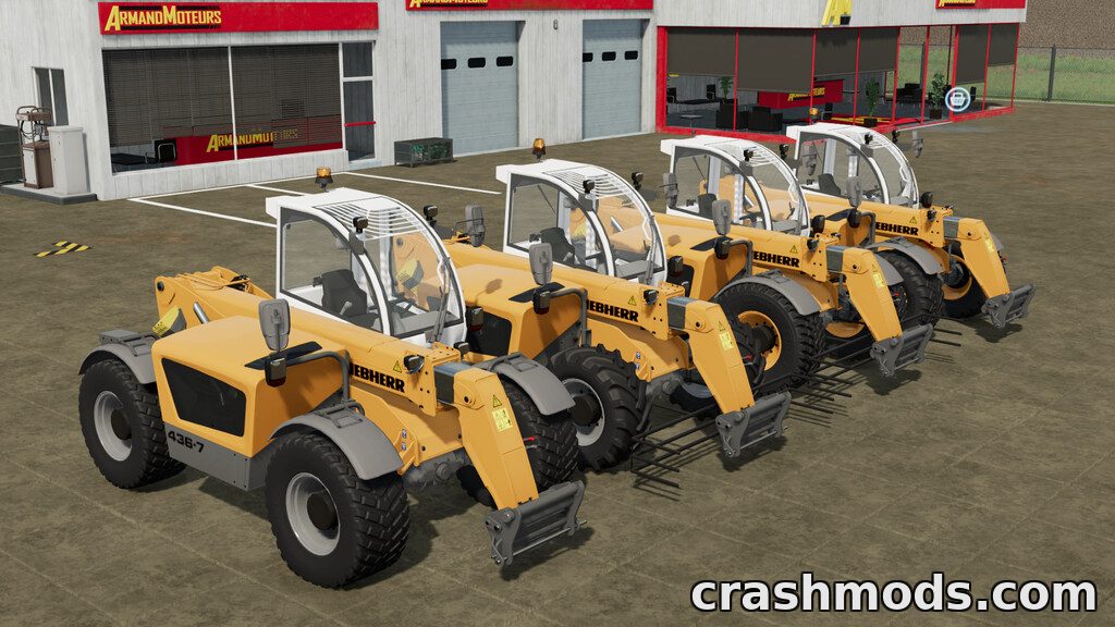 Liebherr TL 436-7 – 122 HP Telehandler – screenshot 5