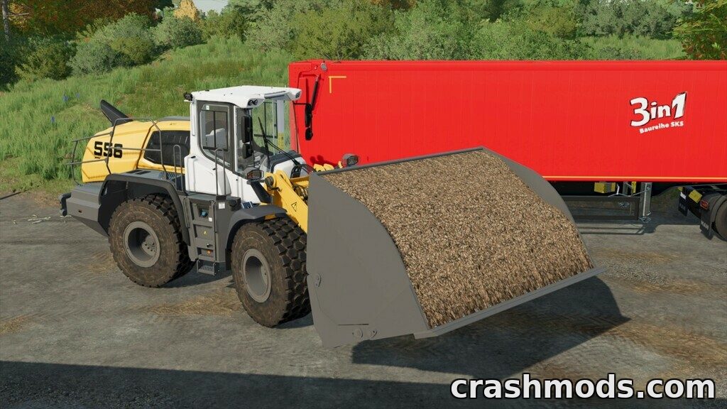 Liebherr Xpower – L550x and L556x Wheel Loader Pack Farming Simulator 22 mod screenshot