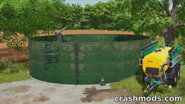 Liquid Manure Basin Pack – 9 Slurry Storage Basins Farming Simulator 25 mod screenshot