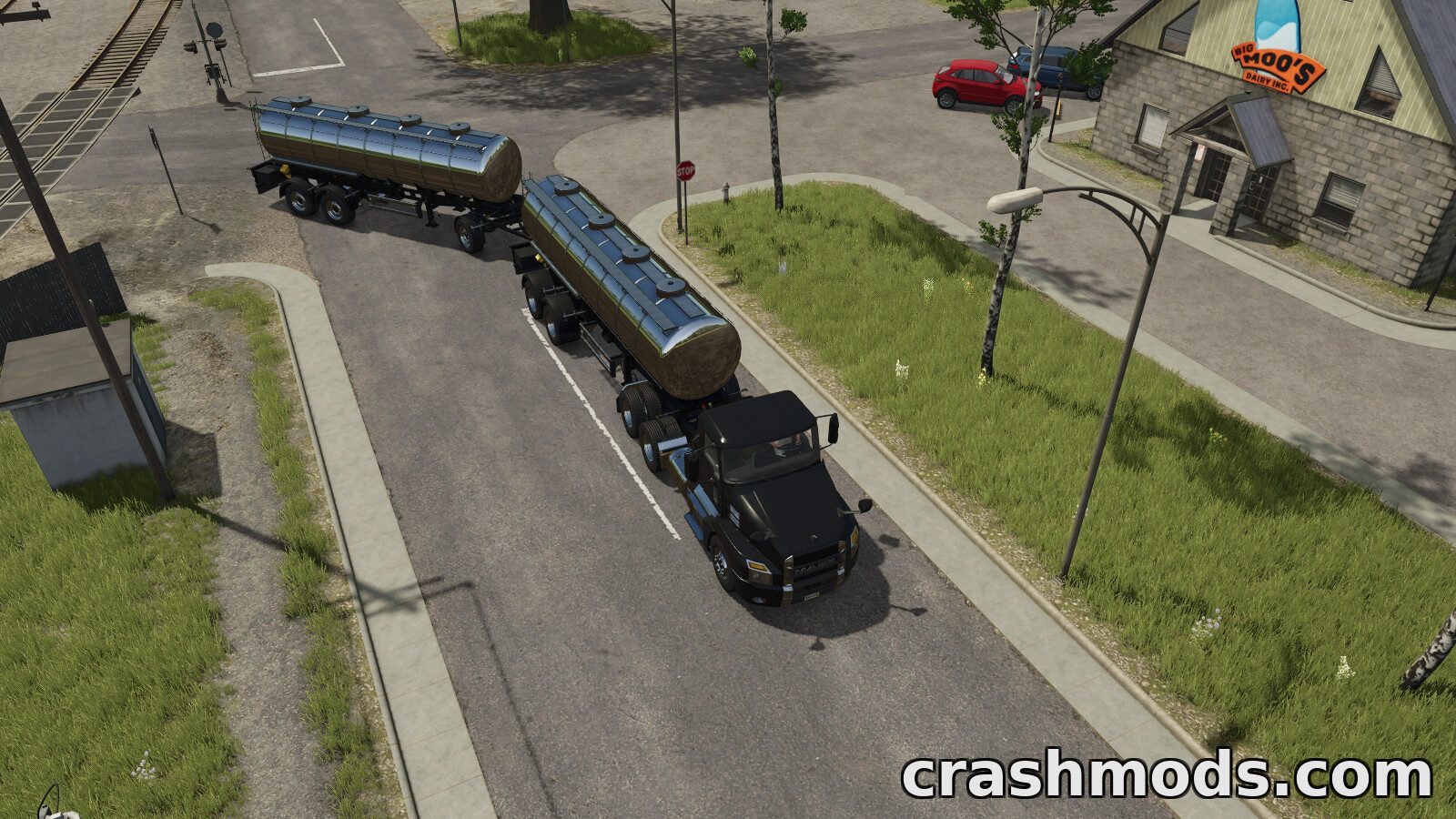 Liquids Handling Truck Train – Tanker Truck and Trailers – screenshot 4