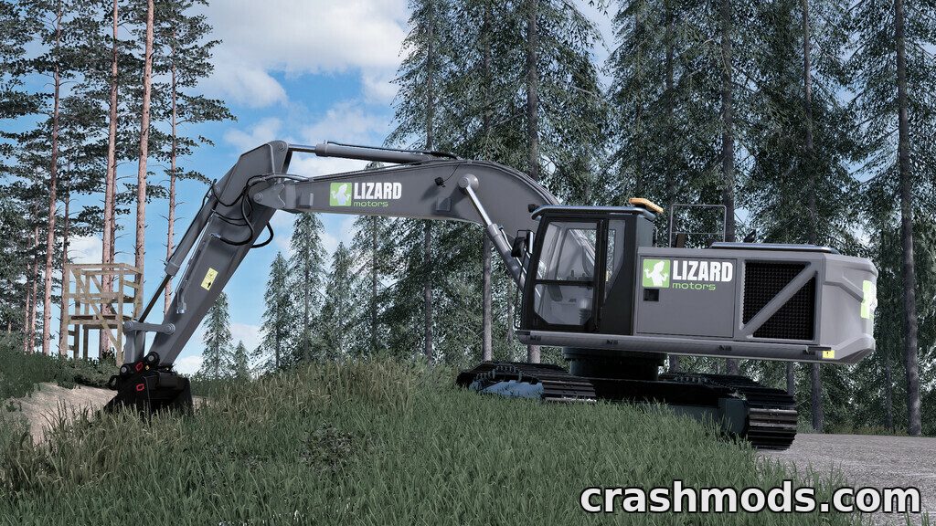 Lizard 320 Excavator – 173 HP Crawler Excavator – screenshot 2
