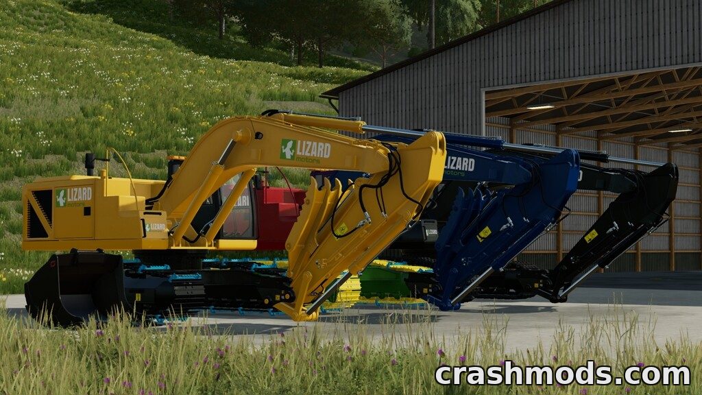 Lizard 320 Excavator – 173 HP Crawler Excavator – screenshot 5