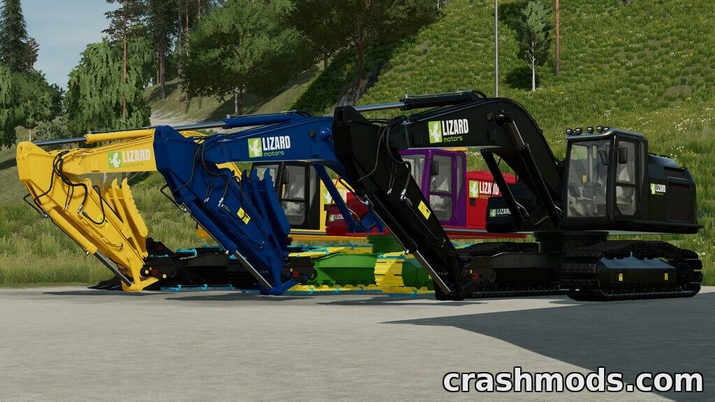 Lizard 320 Excavator – 173 HP Crawler Excavator – screenshot 6