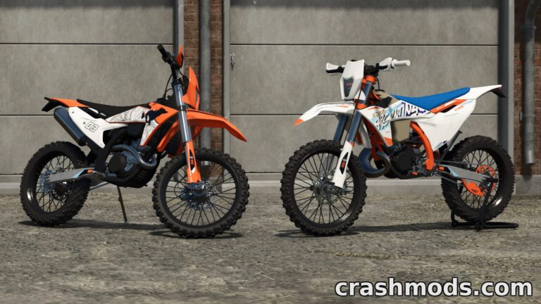 Lizard 350 EXCF – 88 hp Enduro Motorcycle Farming Simulator 25 mod screenshot
