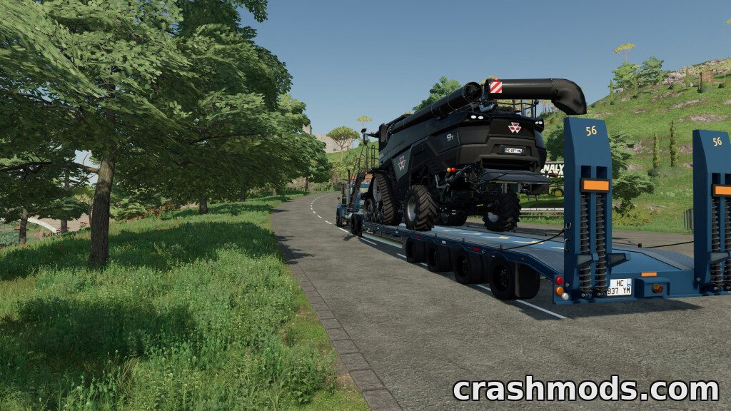 Lizard 56 Lowloader – Four-Axle Steered Low Loader – screenshot 3