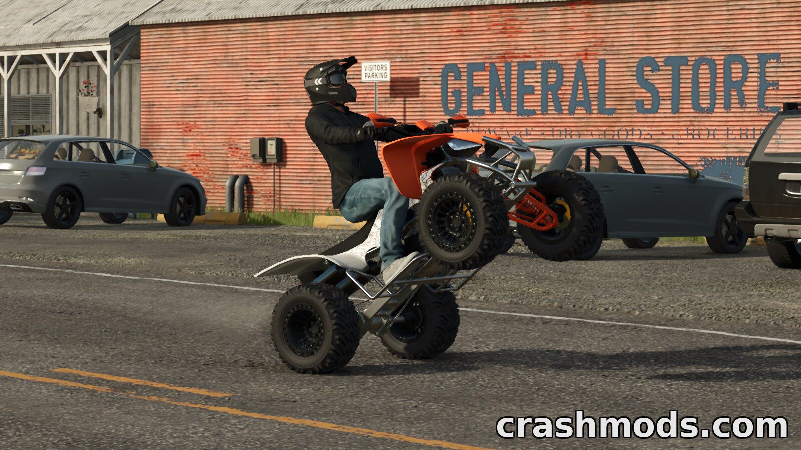 Lizard AGT 450 – Quad Bike with Wheelie Animation – screenshot 3