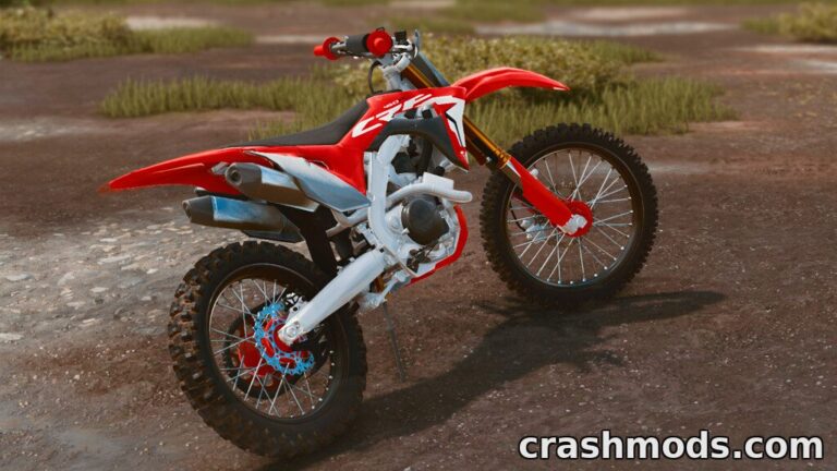 Lizard CRF 450R – 5-Speed Off-Road Motorcycle Farming Simulator 22 mod screenshot