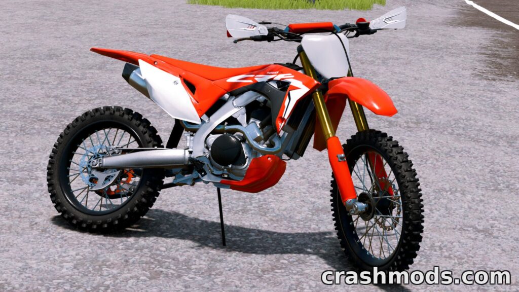 Lizard CRF 450R – Hydraulic Clutch Off-Road Bike Farming Simulator 25 mod screenshot