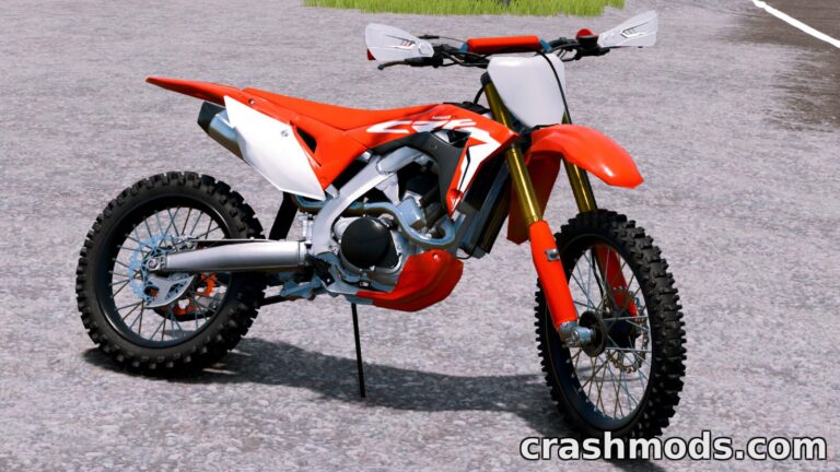 Lizard CRF 450R – Hydraulic Clutch Off-Road Bike Farming Simulator 25 mod screenshot
