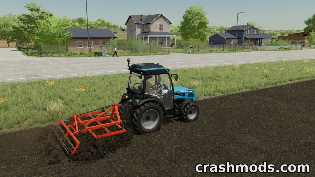 Lizard Cultivator – 2.0 m Tillage Tool for 40 hp Tractors Farming Simulator 22 mod screenshot