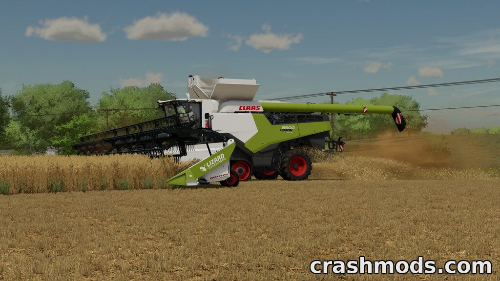 Lizard Durus 60ft – 18.2 m Header with Trailer – screenshot 5