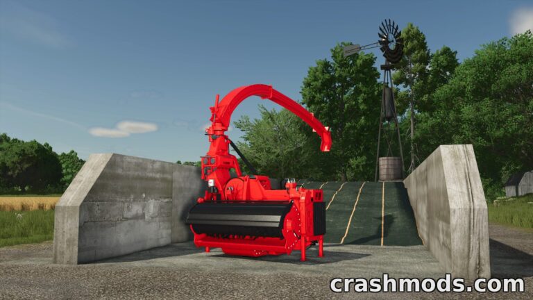 LIZARD Forage Pickup – FP-2M Ground Material Loader Farming Simulator 25 mod screenshot