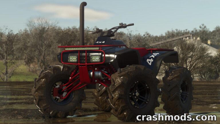 Lizard Fourtrax 300 – 34 hp Quad Bike Farming Simulator 25 mod screenshot