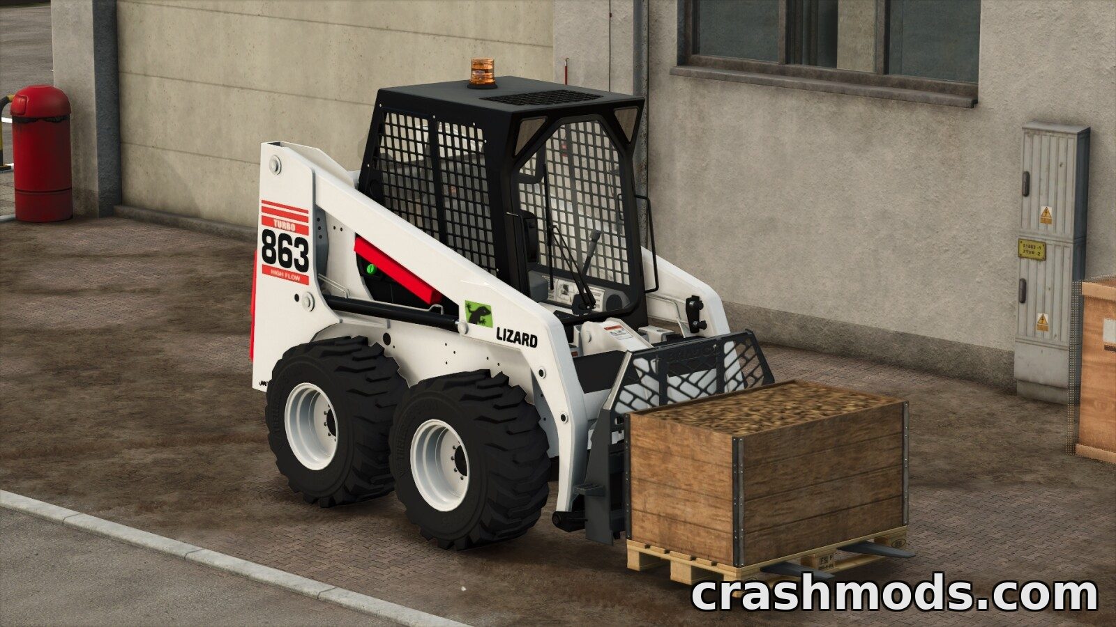 Lizard Loader 863 With Shovel – 145 hp Skid Steer – screenshot 2