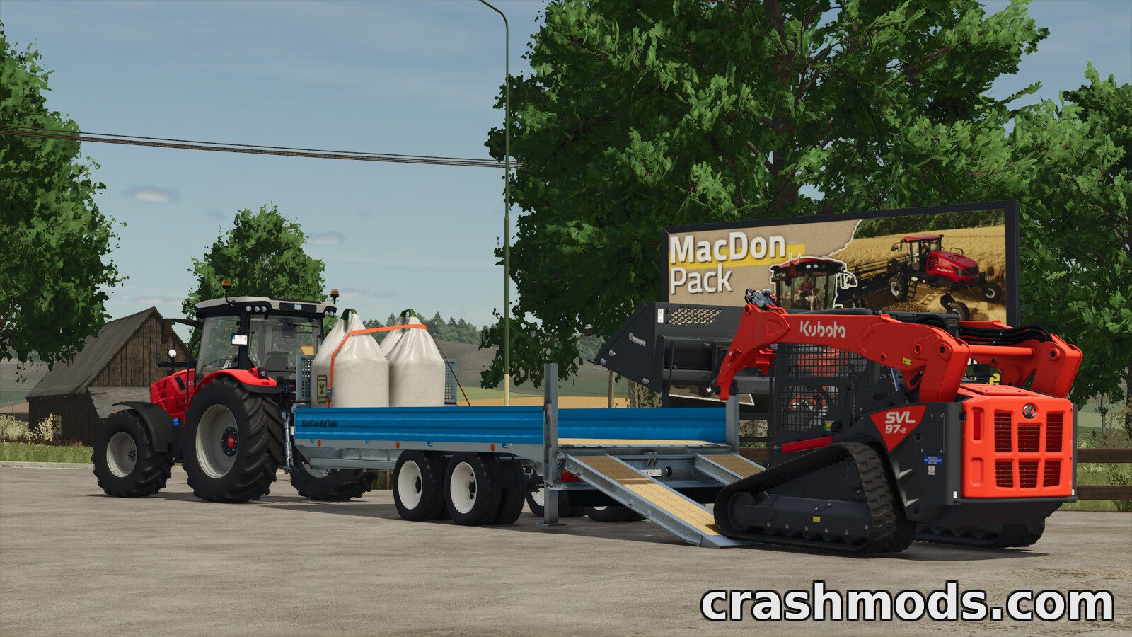 Lizard Low-Bed Trailer – Heavy Machinery Low Loader – screenshot 2