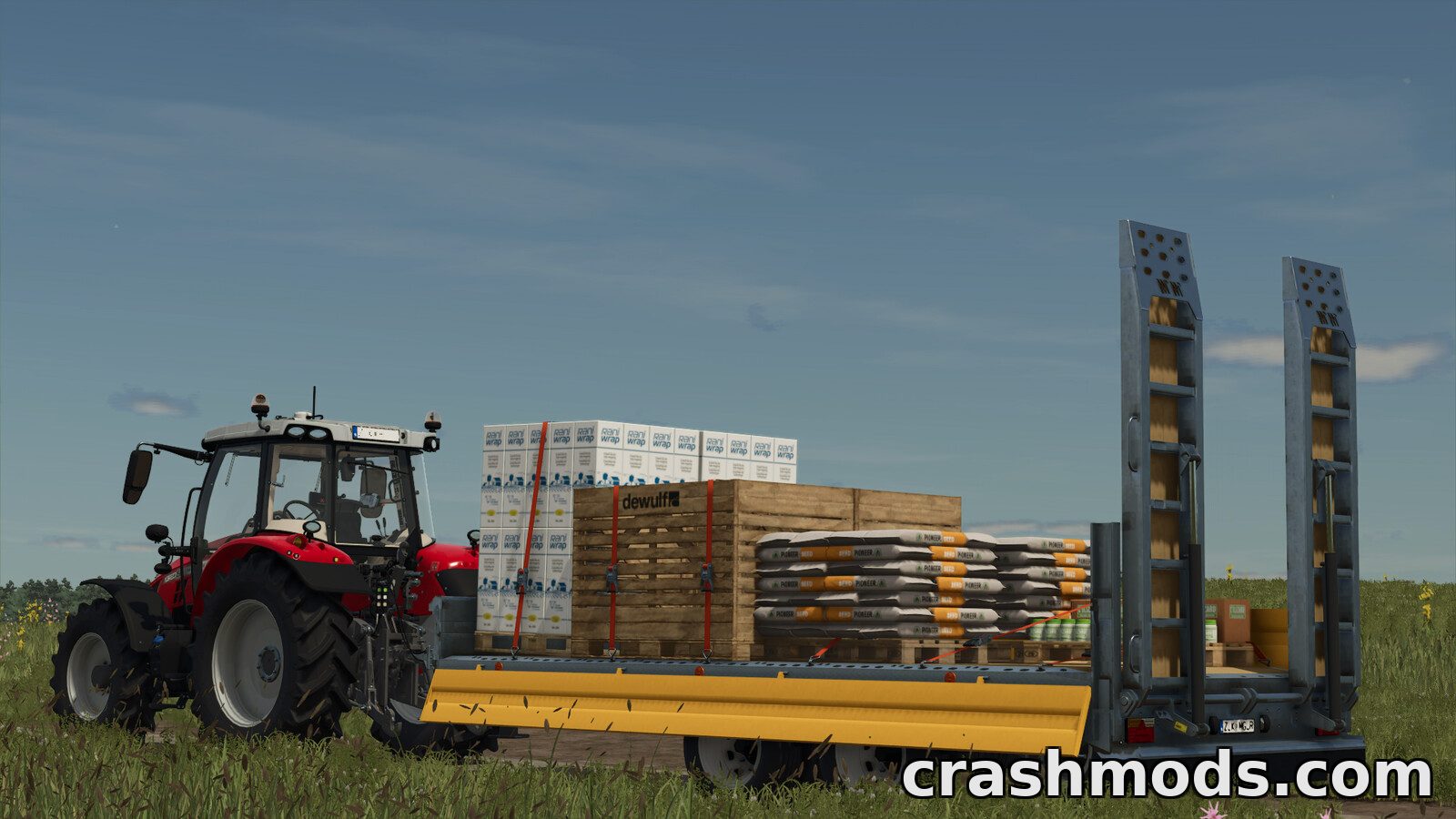 Lizard Low-Bed Trailer – Heavy Machinery Low Loader – screenshot 4
