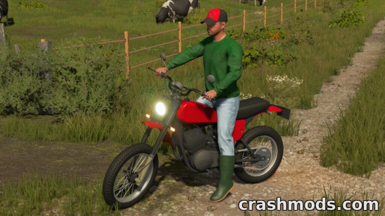 Lizard Lz 150 – 83 HP Farm Motorcycle Farming Simulator 22 mod screenshot