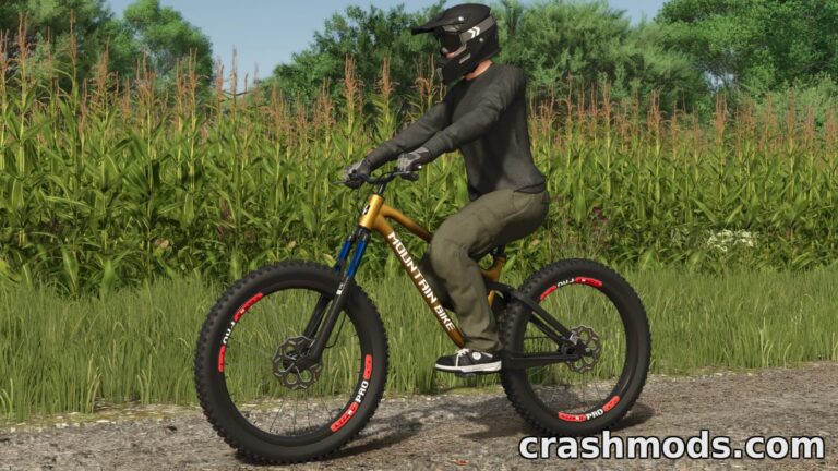 Lizard Mountain Bike – 60 kph All-Terrain Bike Farming Simulator 25 mod screenshot