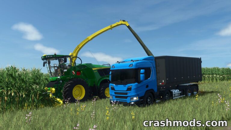 Lizard NTG P320 Roll-On – 320 hp Container Truck Farming Simulator 25 mod screenshot