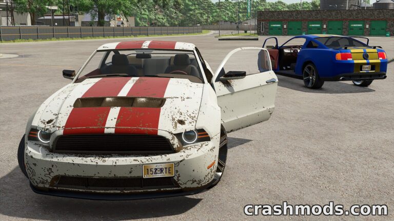 Lizard Road Rage – 400 hp American-Style Car Farming Simulator 25 mod screenshot