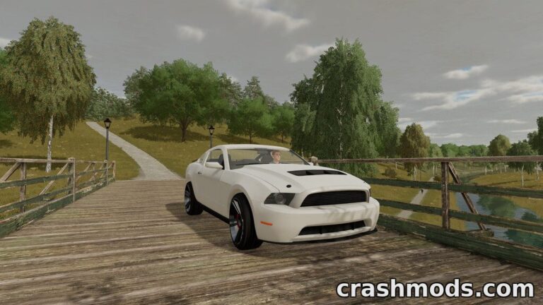 Lizard Road Rage – 460 HP Sports Car Farming Simulator 22 mod screenshot
