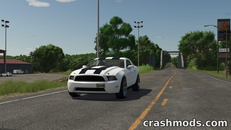 Lizard Road Rage – 460 hp Car with 200 kph Top Speed Farming Simulator 25 mod screenshot