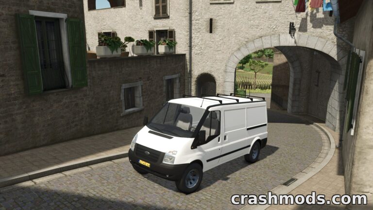 Lizard Rumbler Van Pack – 300 hp Cargo Van and Trailer Farming Simulator 25 mod screenshot