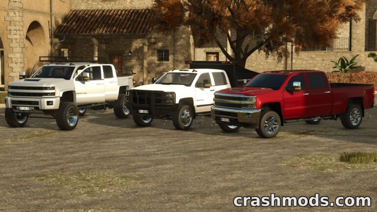 Lizard Silver 2500 – 360 hp Pickup with Bodies and Dump Bed Farming Simulator 25 mod screenshot