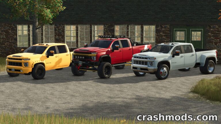 Lizard Silver 3500 – Pickup Truck with 6 Bodies Farming Simulator 25 mod screenshot