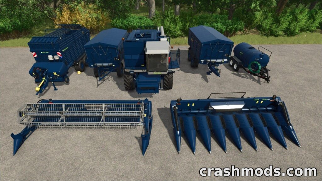 Lizard Tardis – 260,000 L Forage Wagon, Trailers & Combine Farming Simulator 25 mod screenshot