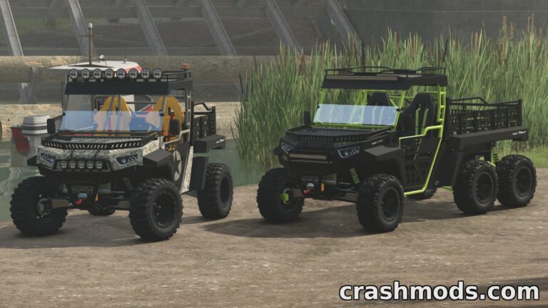 Lizard The Beast 1000 – 4×4 and 6×6 Off-Road UTV Farming Simulator 25 mod screenshot