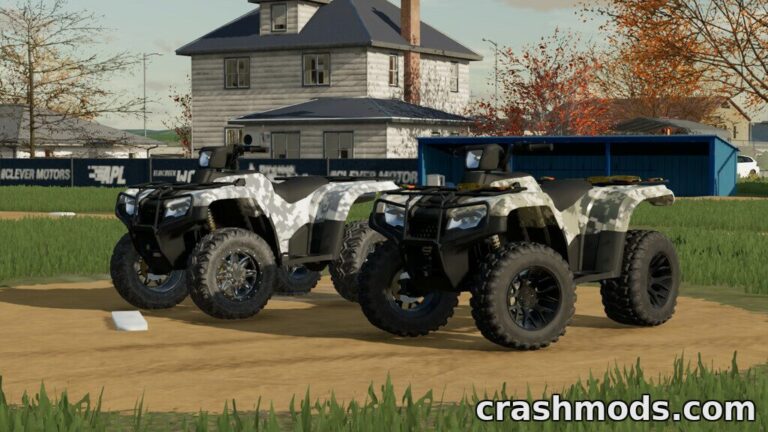 Lizard TRA 500 – 75 HP Farm Quad Farming Simulator 22 mod screenshot