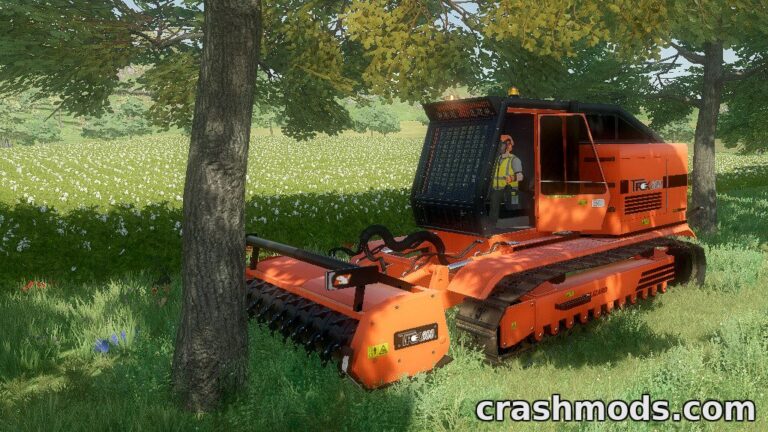 Lizard Trex600 – 305 HP Tree Removal Machine Farming Simulator 22 mod screenshot