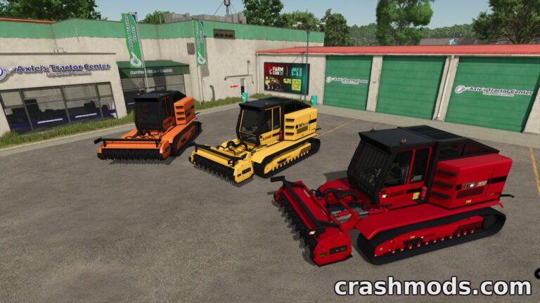 Lizard Trex600 – 305 hp Forestry Mulcher Farming Simulator 25 mod screenshot
