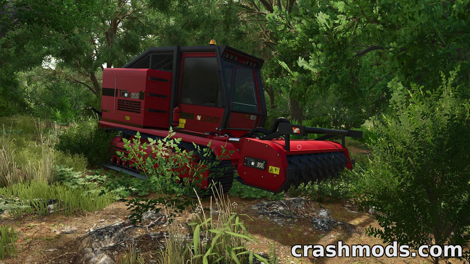Lizard Trex600 – 305 hp Forestry Mulcher – screenshot 3