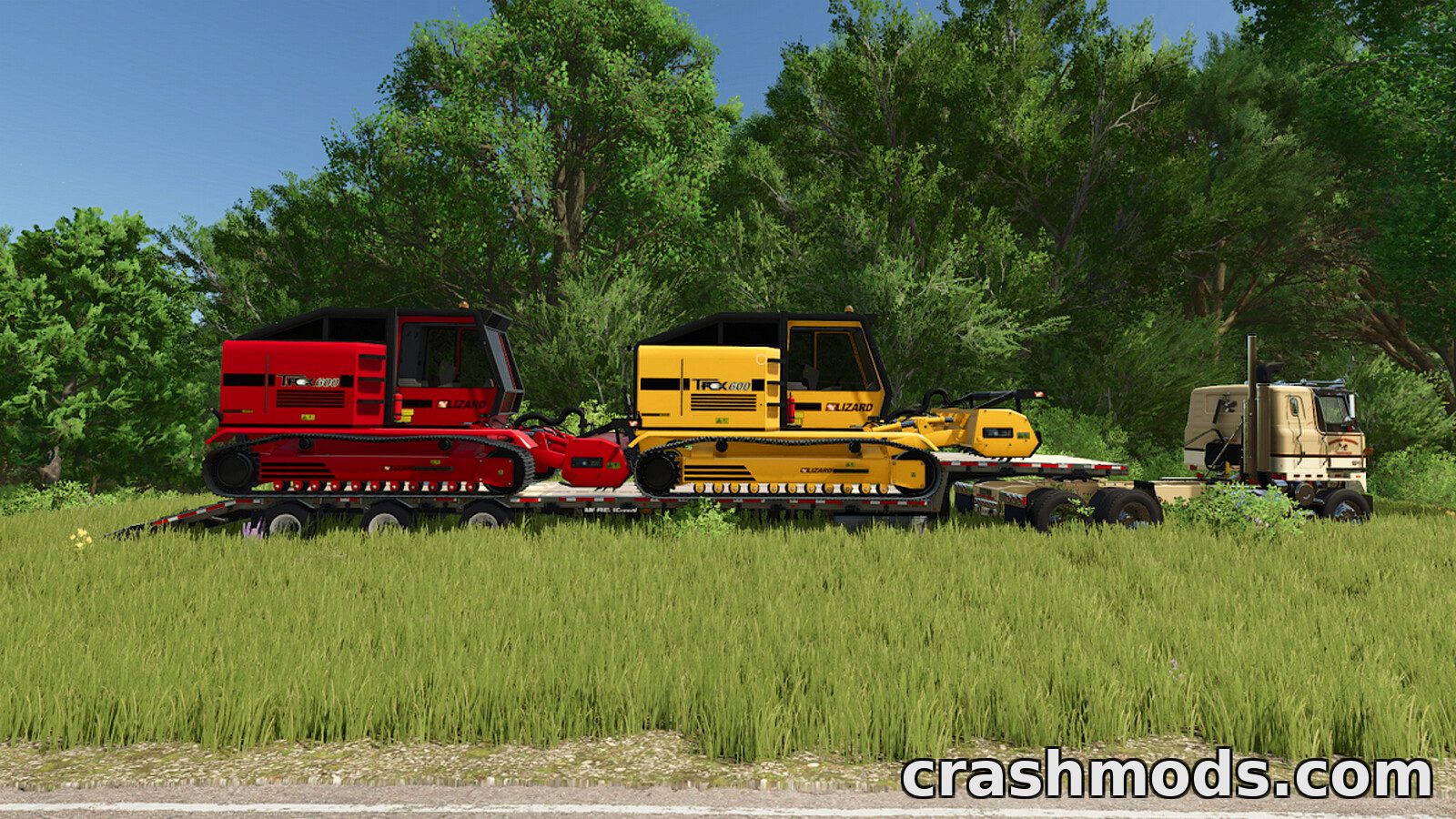 Lizard Trex600 – 305 hp Forestry Mulcher – screenshot 4