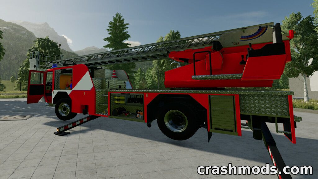 Lizard Turntable Ladder 23/12CC – DLK 23/12 Fire Rescue Truck – screenshot 4