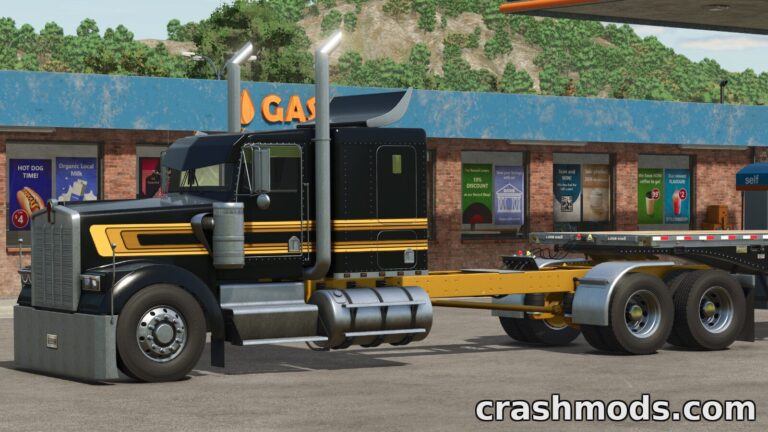 Lizard W900 B – Customizable Semi Truck up to 1020 hp Farming Simulator 25 mod screenshot