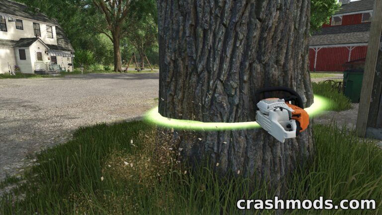 LumberJack – Chainsaw and Tree Felling Improvements Farming Simulator 25 mod screenshot
